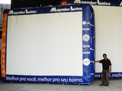 TELA DE CINEMA INFLVEL MAGAZINE LUIZA