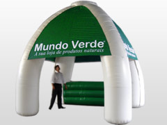 TENDA INFLVEL MUNDO VERDE