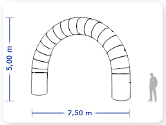 LINHA PRO - infl�vel modelo   P�RTICO - PRO.POR.A.1014