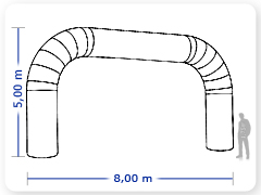 LINHA PRO - infl�vel modelo   P�RTICO - PRO.POR.D.1003