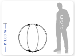 LINHA PRO - infl�vel modelo   AERO - PRO.BLS.A.1001