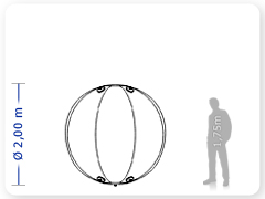 LINHA PRO - infl�vel modelo   AERO - PRO.BLS.A.1002