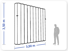 LINHA PRO - infl�vel modelo  PAINEL - PRO.PAI.A.1002