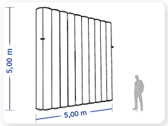 LINHA PRO - infl�vel modelo  PAINEL - PRO.PAI.A.1003