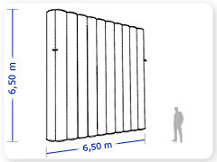 LINHA PRO - infl�vel modelo  PAINEL - PRO.PAI.A.1005