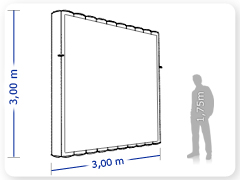 LINHA PRO - infl�vel modelo  PAINEL - PRO.PAI.B.1004