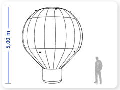 LINHA PRO - infl�vel modelo   ROOF TOP - PRO.ROF.E.1003