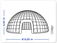 LINHA PRO - infl�vel modelo  DOMUS - PRO.DOM.A.1002