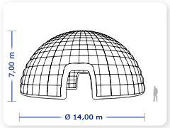 LINHA PRO - infl�vel modelo  DOMUS - PRO.DOM.B.1004
