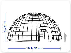 LINHA PRO - infl�vel modelo  DOMUS - PRO.DOM.C.1000