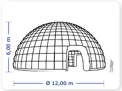 LINHA PRO - infl�vel modelo  DOMUS - PRO.DOM.C.1001