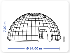 LINHA PRO - infl�vel modelo  DOMUS - PRO.DOM.C.1002