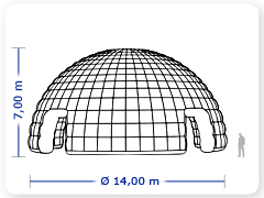 LINHA PRO - infl�vel modelo  DOMUS - PRO.DOM.D.1002
